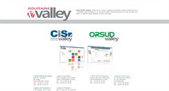 Desktop Screenshot of cisaquitainevalley.fr